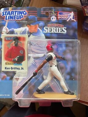 Starting Lineup Ken Griffey Jr. Baseball Figure – White & Red